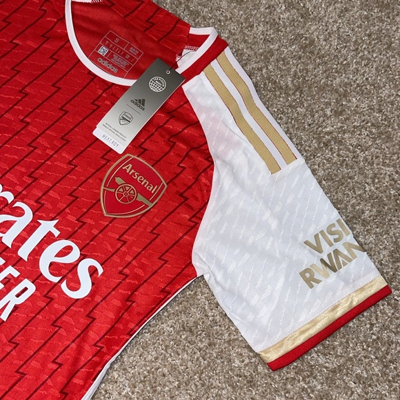 Adidas Arsenal Saka 2023/2024 Men’s Home Soccer Jersey🆕 - Picture 8 of 11